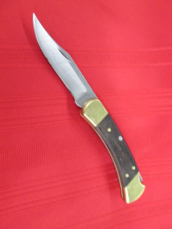 1993 BUCK KNIVES USA 110 Lockback Knife ADV: Quality & Pride BOEING 1993 BUCK KNIVES USA 110 Lockback Knife ADV: Quality & Pride BOEING