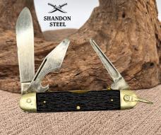 Camillus USA Vintage 3 Blade Cub Scout Pocket Knife Underlined Tang Stamp (84)