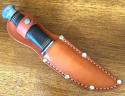 Boker USA Fixed Blade 157 Woodcraft Style Hunting Knife