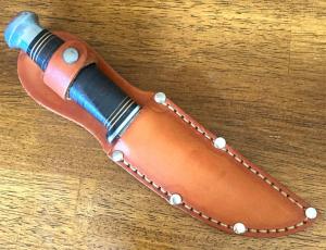 Boker USA Fixed Blade 157 Woodcraft Style Hunting Knife