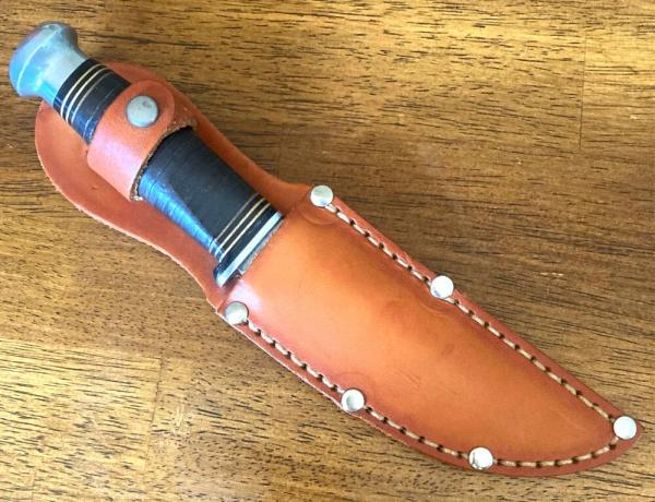 Boker USA Fixed Blade 157 Woodcraft Style Hunting Knife Boker USA Fixed Blade 157 Woodcraft Style Hunting Knife