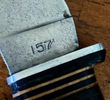 Boker USA Fixed Blade 157 Woodcraft Style Hunting Knife
