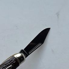 Vintage Imperial Knife Lot of 2 - Shell Handle Barlow & 2-Blade Jack Knife - USA Made