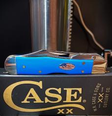 2026 Case XX Cheetah Cub 311 1/2L Royal Blue Synthetic Smooth - Stainless Blade