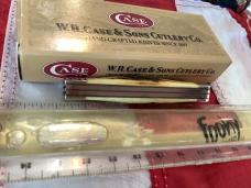 1997 Case xx GunStock Knife (mdl# 5215SS) w/ Super Stag Handles -NOS in Orig box