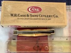 1997 Case xx GunStock Knife (mdl# 5215SS) w/ Super Stag Handles -NOS in Orig box