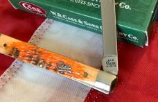 Case xx 2002 Doctors Knife, Mdl# 6185 SS w/ Great Autumn Bone Handles +Silver Script Shield -NOS