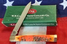 Case xx 2002 Doctors Knife, Mdl# 6185 SS w/ Great Autumn Bone Handles +Silver Script Shield -NOS