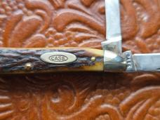 Case XX (1940-1964) 5220 Peanut Stag Knife  Nice Carry Knife