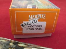 Marbles 2002 Stag Doctors Knife with spatula
