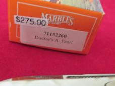 Marbles 2001 Pearl  Doctors Knife 