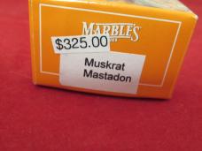 Marbles 2001 Mastodon Ivory Muskart Knife 