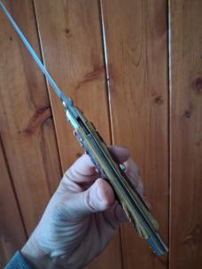 Early Patent Marked 11" swing guard