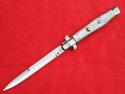 13"AGA / Renzo Pascotto made wasp body picklock switchblade real mother of pearl 1 of 8 made