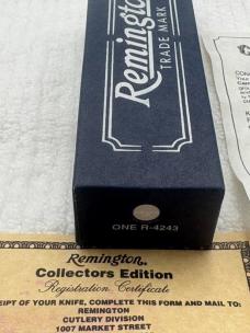 Remington Vintage 1994 Camp Bullet Knife R4243 NIB Limited Edition