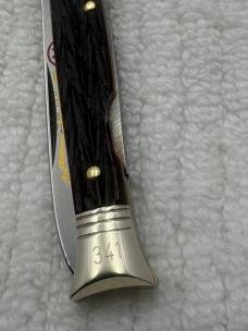 Kissing Crane Robt Klaas 1 Blade Lockback Folding Pocket Knife (110)