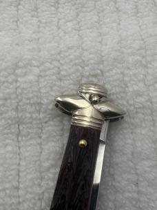 Kissing Crane Robt Klaas 1 Blade Lockback Folding Pocket Knife (110)