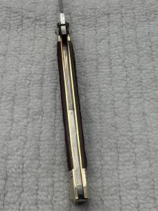 Kissing Crane Robt Klaas 1 Blade Lockback Folding Pocket Knife (110)
