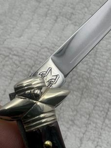 Kissing Crane Robt Klaas 1 Blade Lockback Folding Pocket Knife (110)