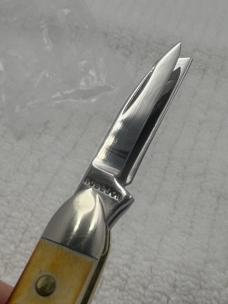 Roberson Mastercraft 1/ 400 Made USA Queen Cutlery Co 3 Blade Whittler (131)