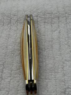 Roberson Mastercraft 1/ 400 Made USA Queen Cutlery Co 3 Blade Whittler (131)