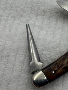 Wards Made In USA Vintage Model 431 3 Blade Stockman (144)