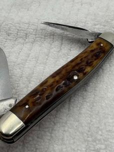 Wards Made In USA Vintage Model 431 3 Blade Stockman (144)