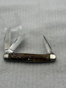 Wards Made In USA Vintage Model 431 3 Blade Stockman (144)