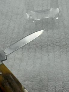 Case XX USA 1970 10 Dot 05263 Eisenhower 2 Blade Pocket Knife (131)