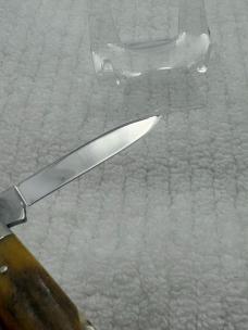 Case XX USA 1970 10 Dot 05263 Eisenhower 2 Blade Pocket Knife (131)