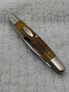 Case XX USA 1970 10 Dot 05263 Eisenhower 2 Blade Pocket Knife (131)