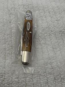 Case XX USA 1970 10 Dot 05263 Eisenhower 2 Blade Pocket Knife (131)