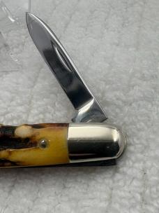 Case XX USA 1970 10 Dot 05263 Eisenhower 2 Blade Pocket Knife (131)