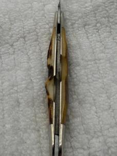 Case XX USA 1970 10 Dot 05263 Eisenhower 2 Blade Pocket Knife (131)
