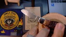 Remington USA Traditional Folder Jigged Brown Stockman