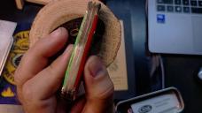 Case XX 10931 Magician's Bright Green & Dark Red Bone Stag Jig Small Swell Center Jack — 2022 Vault