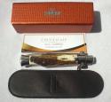 AGA CAMPOLIN MINT "BLACK WIDOW" 11 INCH GENUINE STAG 5MM BLADE MANIAGO ITALY -  IN ORIGINAL BOX