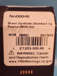 Case 2020 Brown Synthetic Jig Slimline Trapper 61048SS