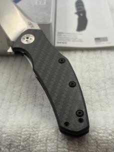 Zero Tolerance ZT0770 CF Folder New In Box Discontinued