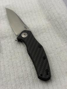 Zero Tolerance ZT0770 CF Folder New In Box Discontinued