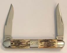 New in Original Box Schatt and Morgan Stag Cigar Band Muskrat