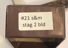 New in Original Box Schatt and Morgan Stag Cigar Band Muskrat