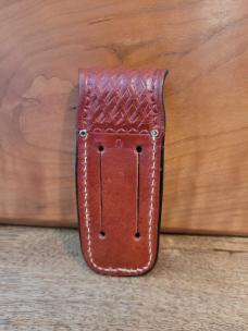 Case XX Basket Weave Leather Belt Sheath!