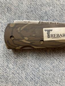 Incredibly RARE Vintage BENCHMARK KNIVES ROLOX TREBARK VIPER With Original Sheath, Box, Papers - MIB