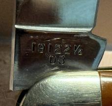 2003 WINCHESTER RIFLE SHIELS SERIES BURNT ORANGE BONE WHITTLER