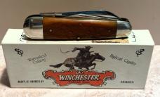 2003 WINCHESTER RIFLE SHIELS SERIES BURNT ORANGE BONE WHITTLER