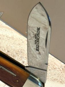 2003 WINCHESTER RIFLE SHIELS SERIES BURNT ORANGE BONE WHITTLER