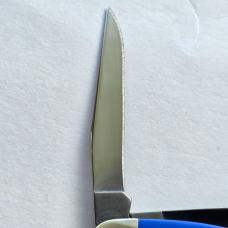 Case XX 16402 Royal Blue Synthetic Medium Stockman Knife Stars Stripes Shield BNIB