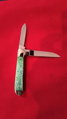 2000 Peacock Appaloosa Copperhead with Wharncliffe blade 