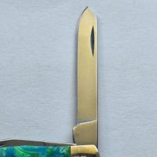 Bear & Son 907CR Coral Reef Mini Trapper Knife Glow Micro Pearl Limited Edition - BNIB
